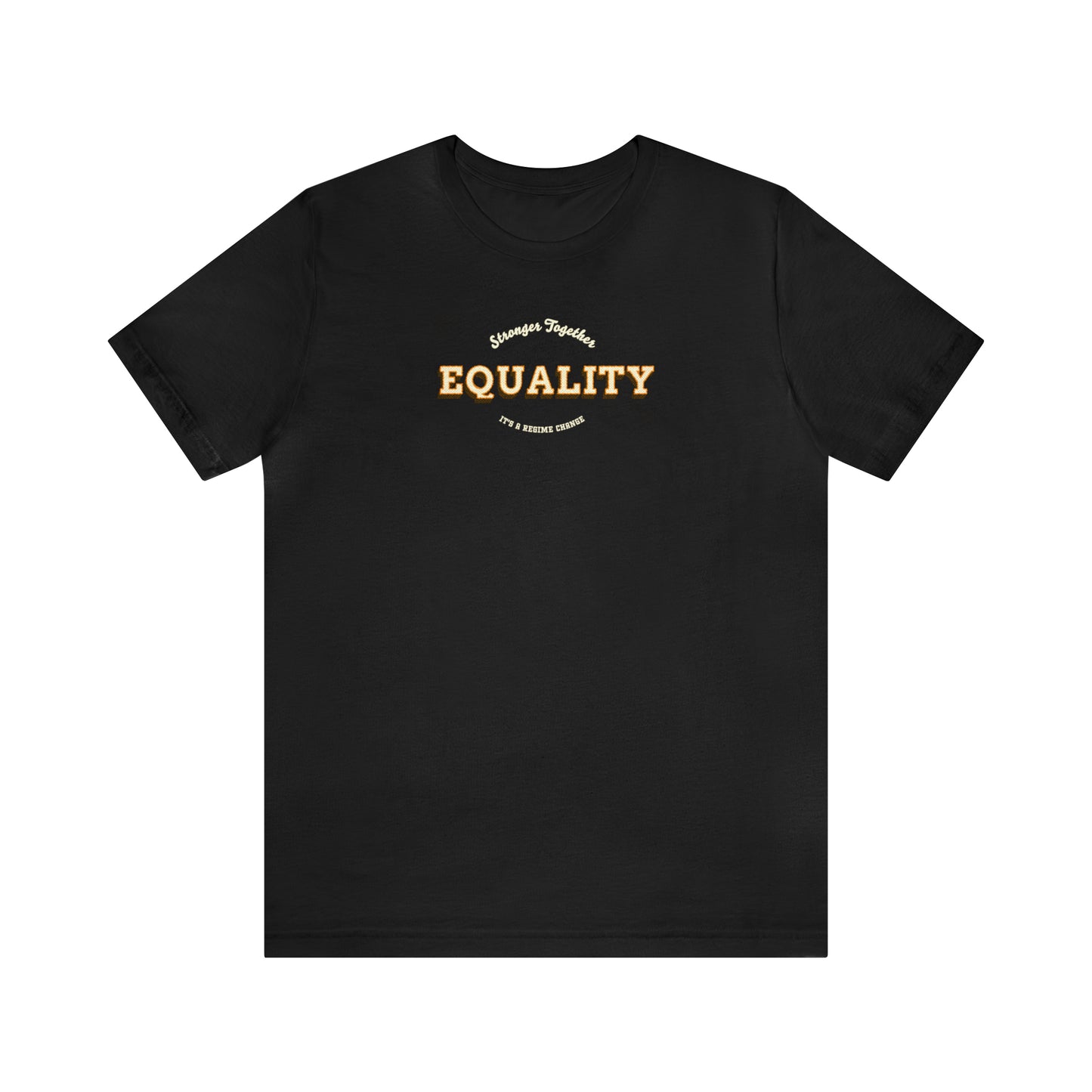 Vintage Equality Crew Neck Unisex Crew Neck T-Shirt (S-3XL)