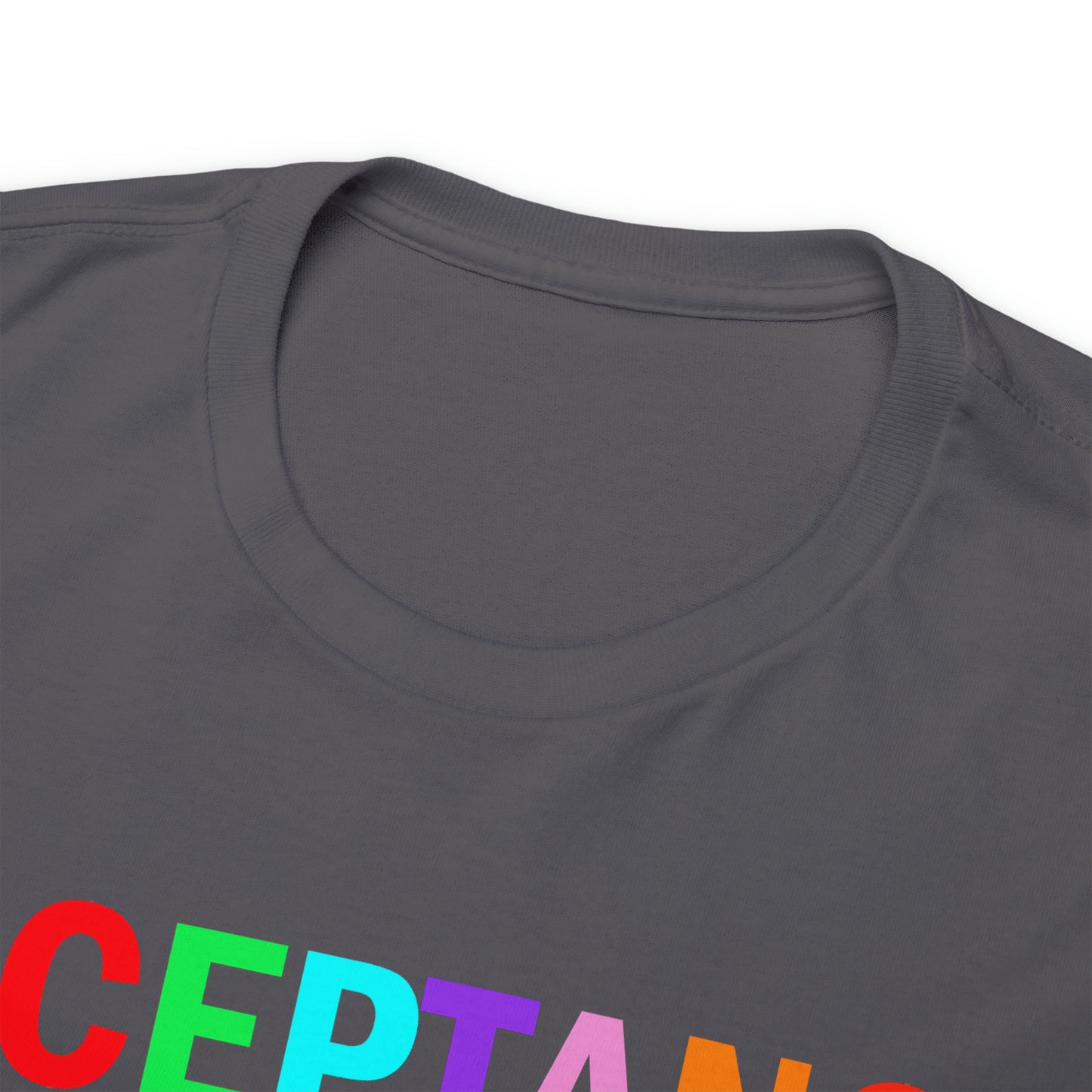 Acceptance Empowers Empowers Acceptance Unisex Heavy Cotton T-Shirt (Size to 5XL)