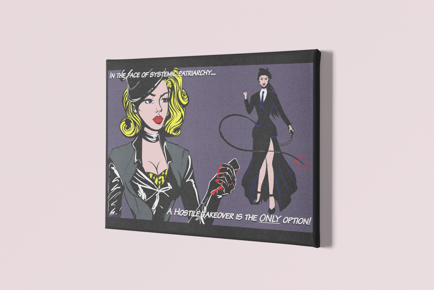 "System Takeover" Exclusive Wall Art Canvas