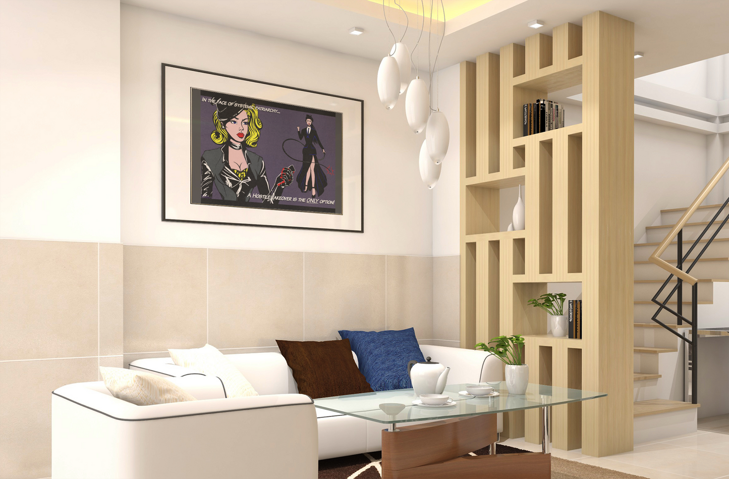 "System Takeover" Exclusive Wall Art Canvas