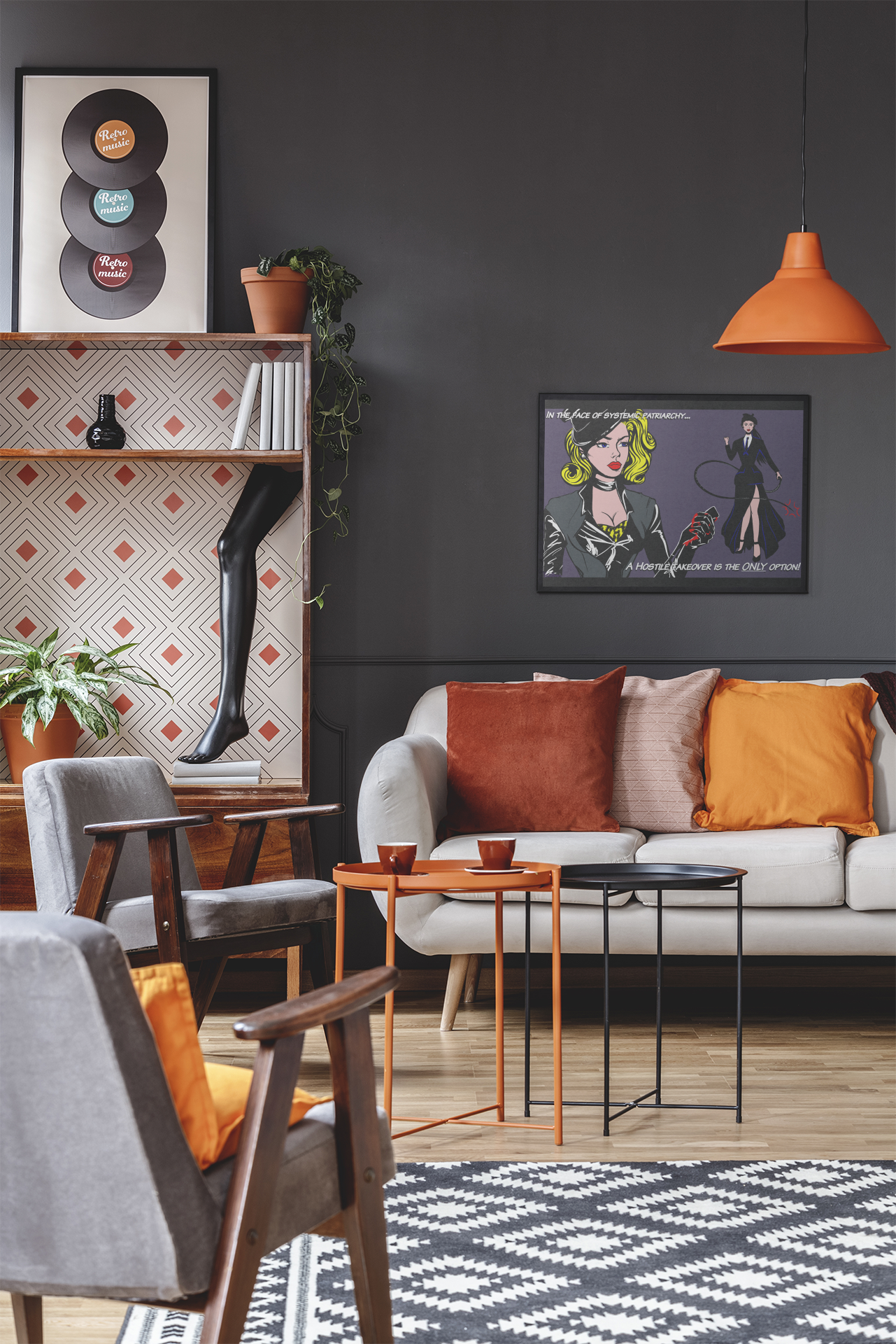 "System Takeover" Exclusive Wall Art Canvas