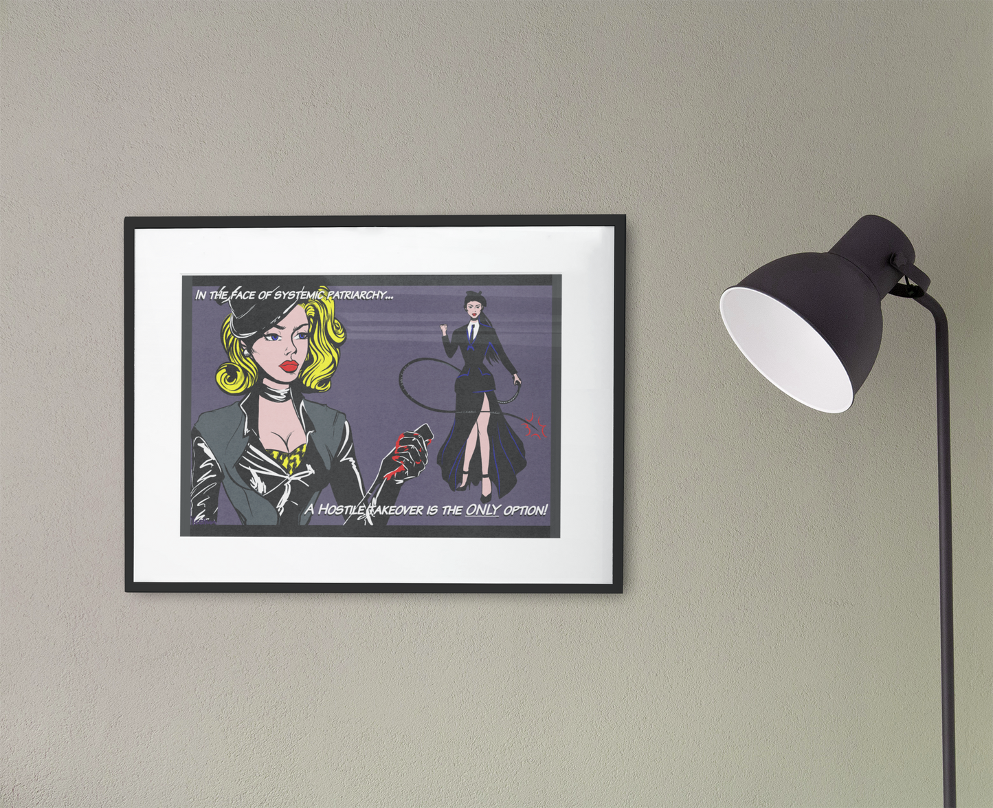 "System Takeover" Exclusive Wall Art Canvas