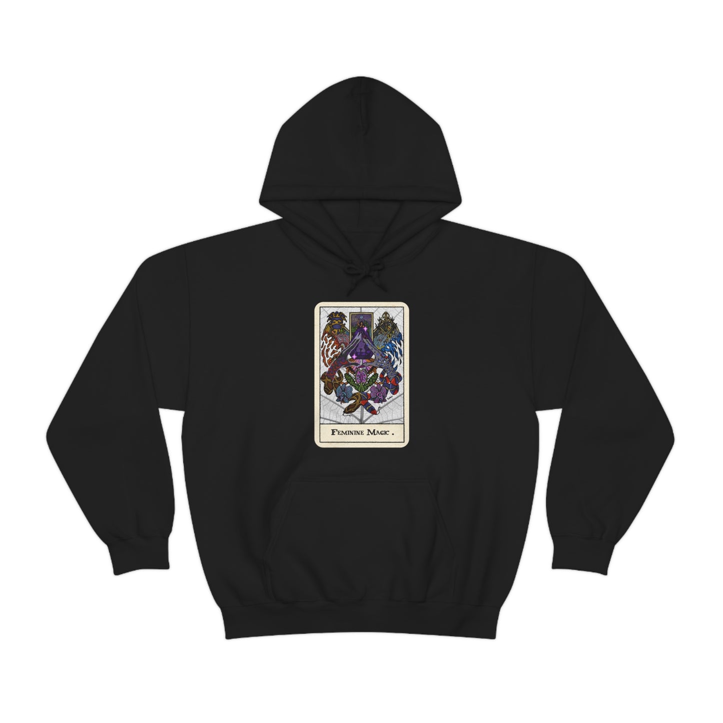 Feminine Magic Unisex Heavy Blend™ Hooded Sweatshirt (S-5XL)