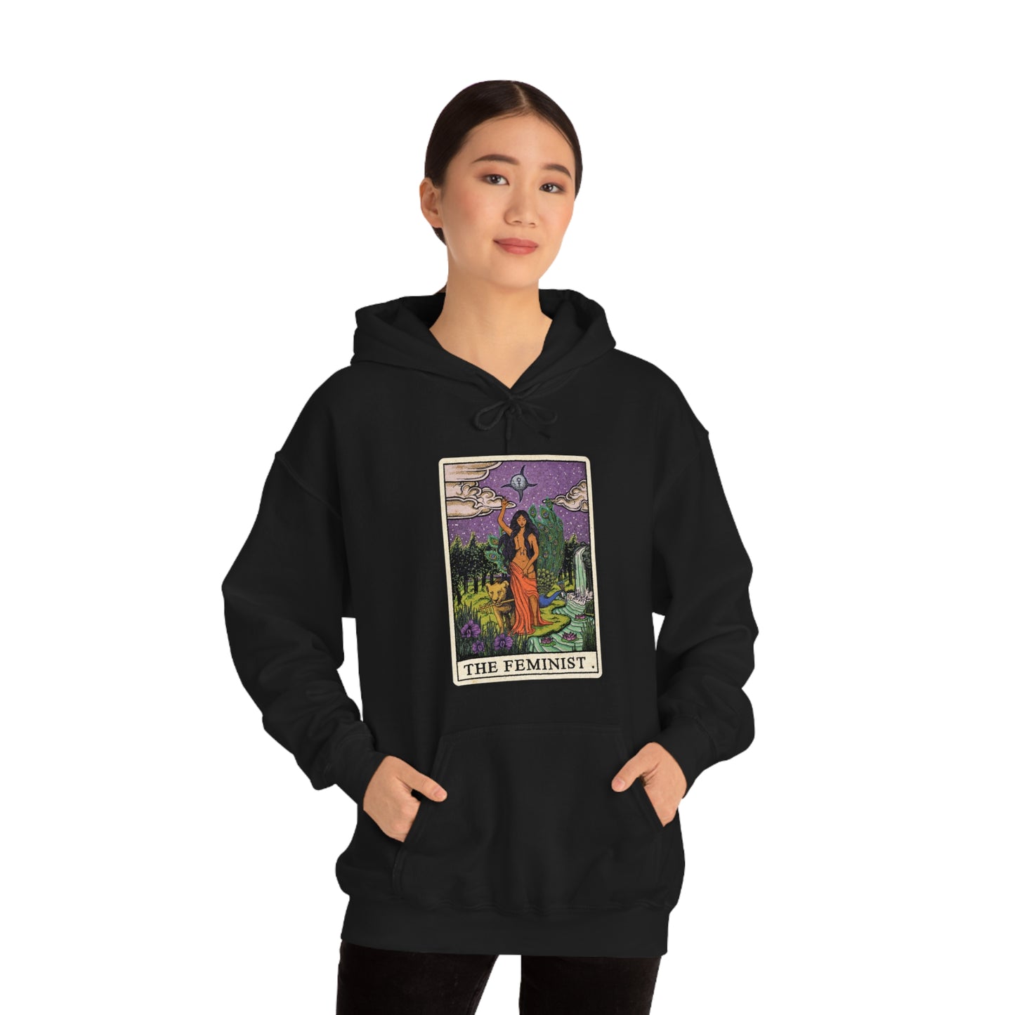 The Feminist (PG) Unisex Heavy Blend™ Hooded Sweatshirt (S-5XL)