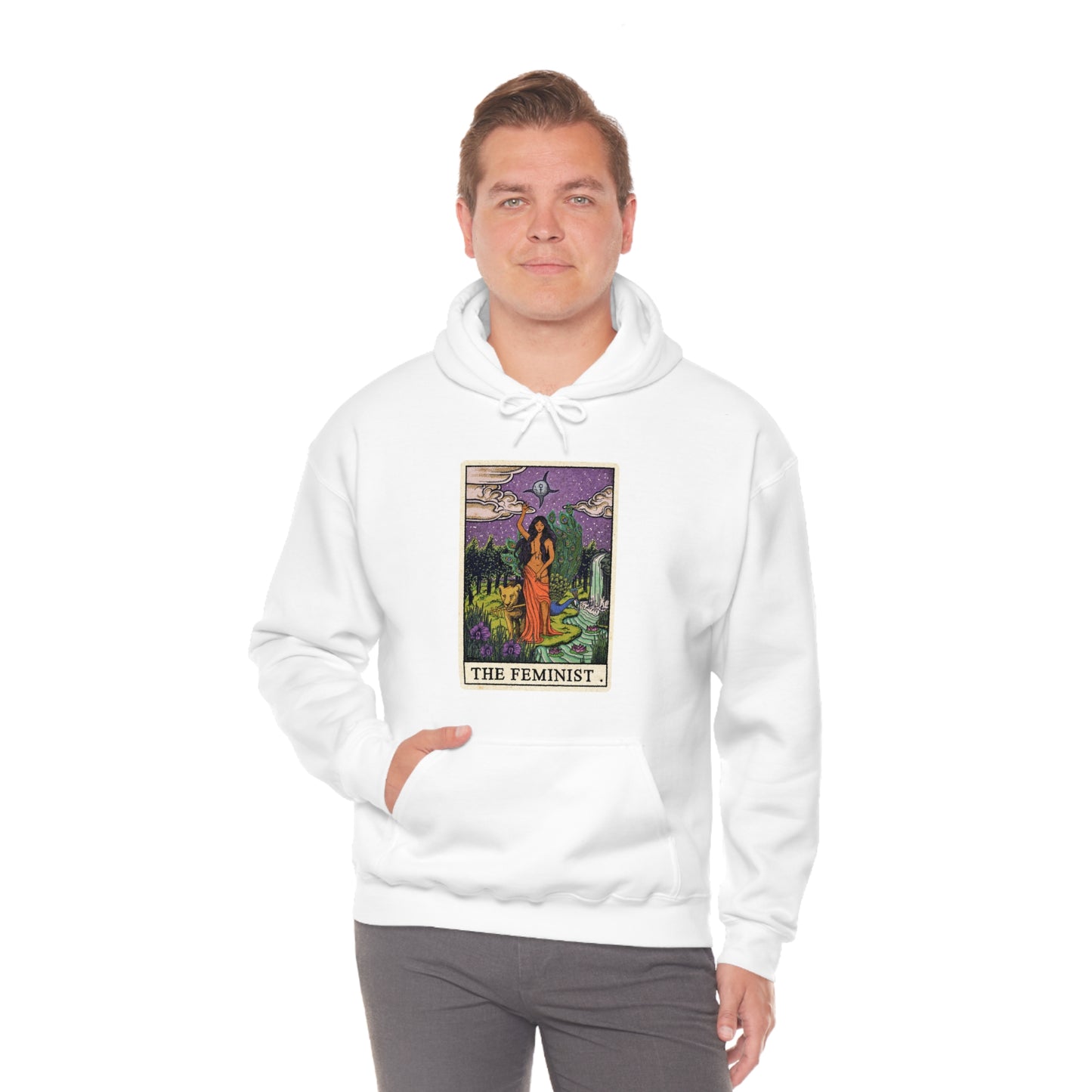 The Feminist Unisex Heavy Blend™ Hooded Sweatshirt (S-5XL)