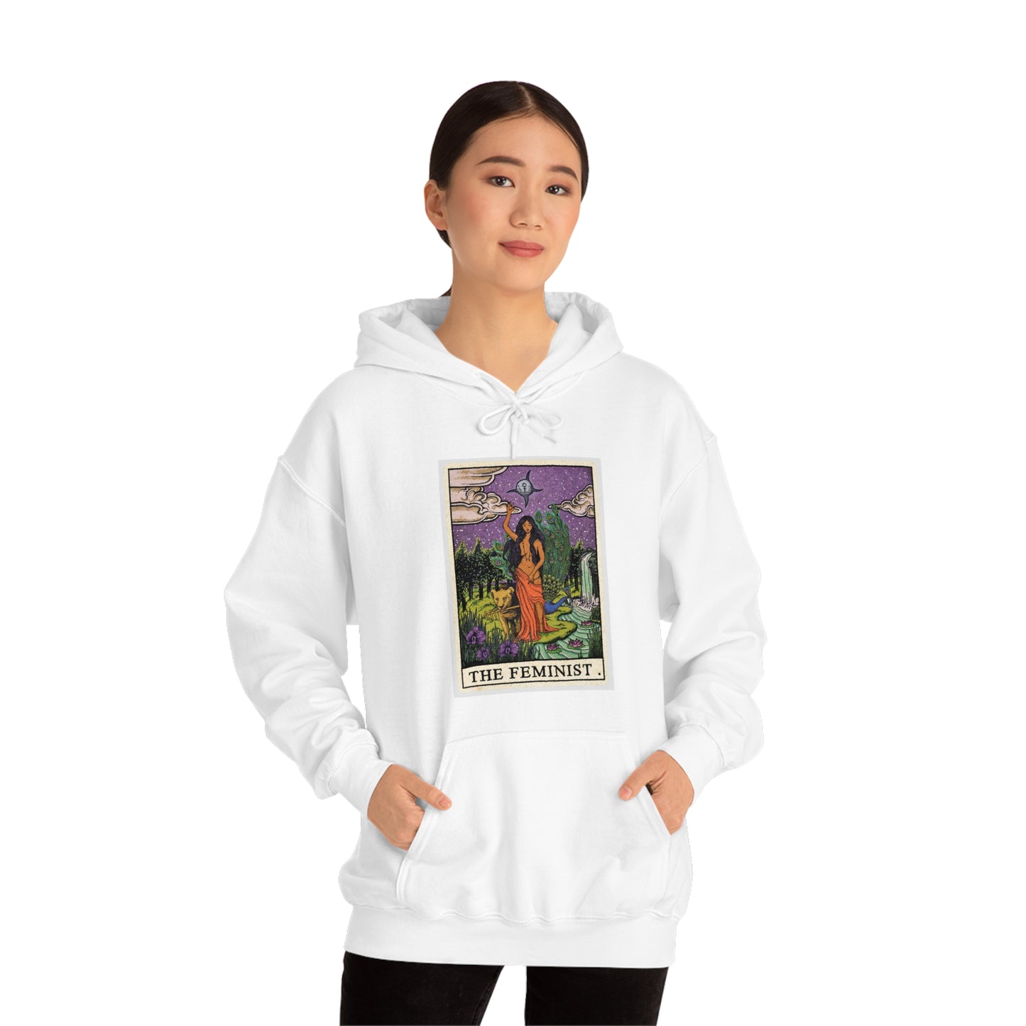 The Feminist (PG) Unisex Heavy Blend™ Hooded Sweatshirt (S-5XL)