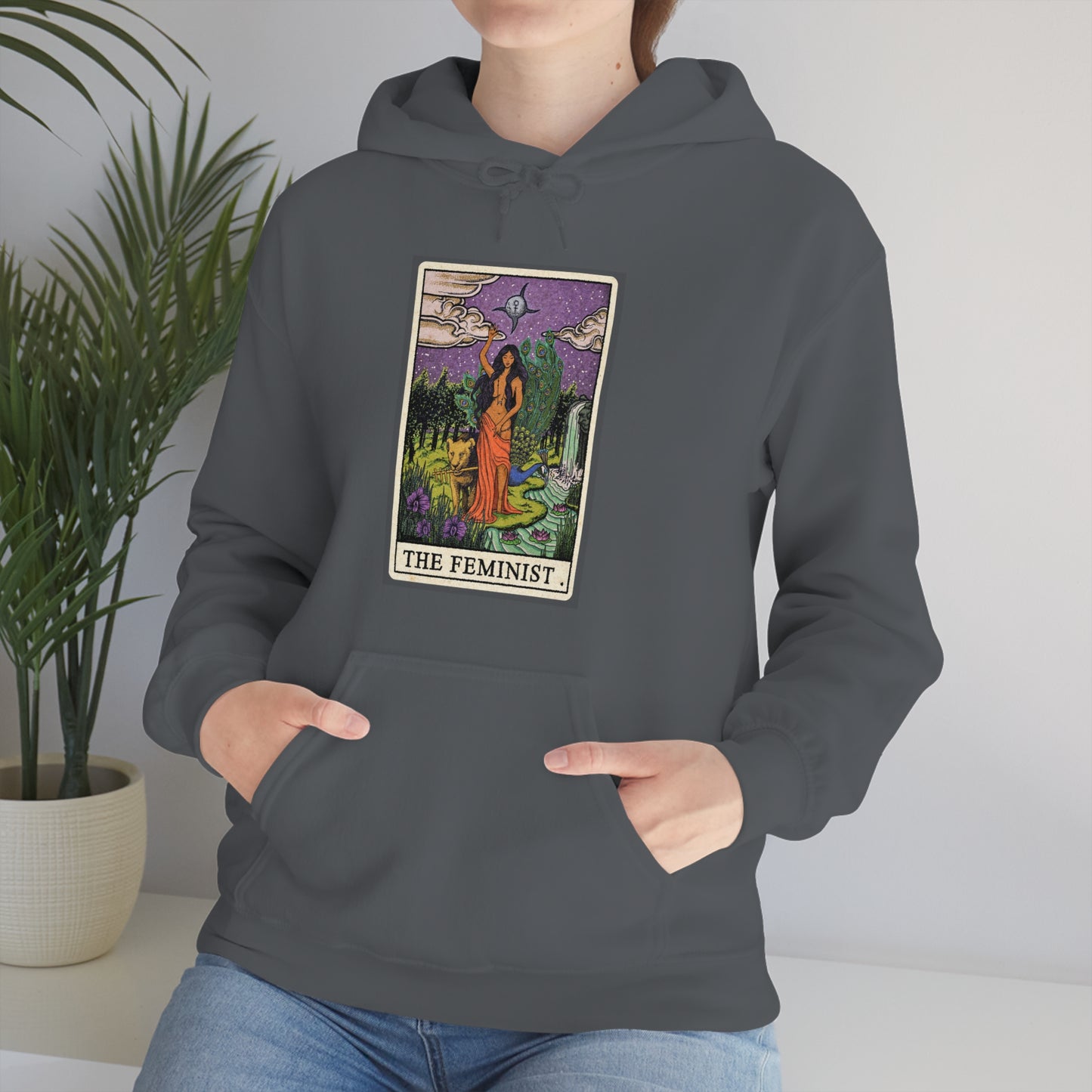 The Feminist (PG) Unisex Heavy Blend™ Hooded Sweatshirt (S-5XL)