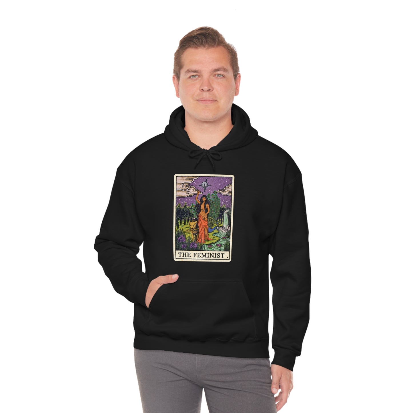 The Feminist Unisex Heavy Blend™ Hooded Sweatshirt (S-5XL)