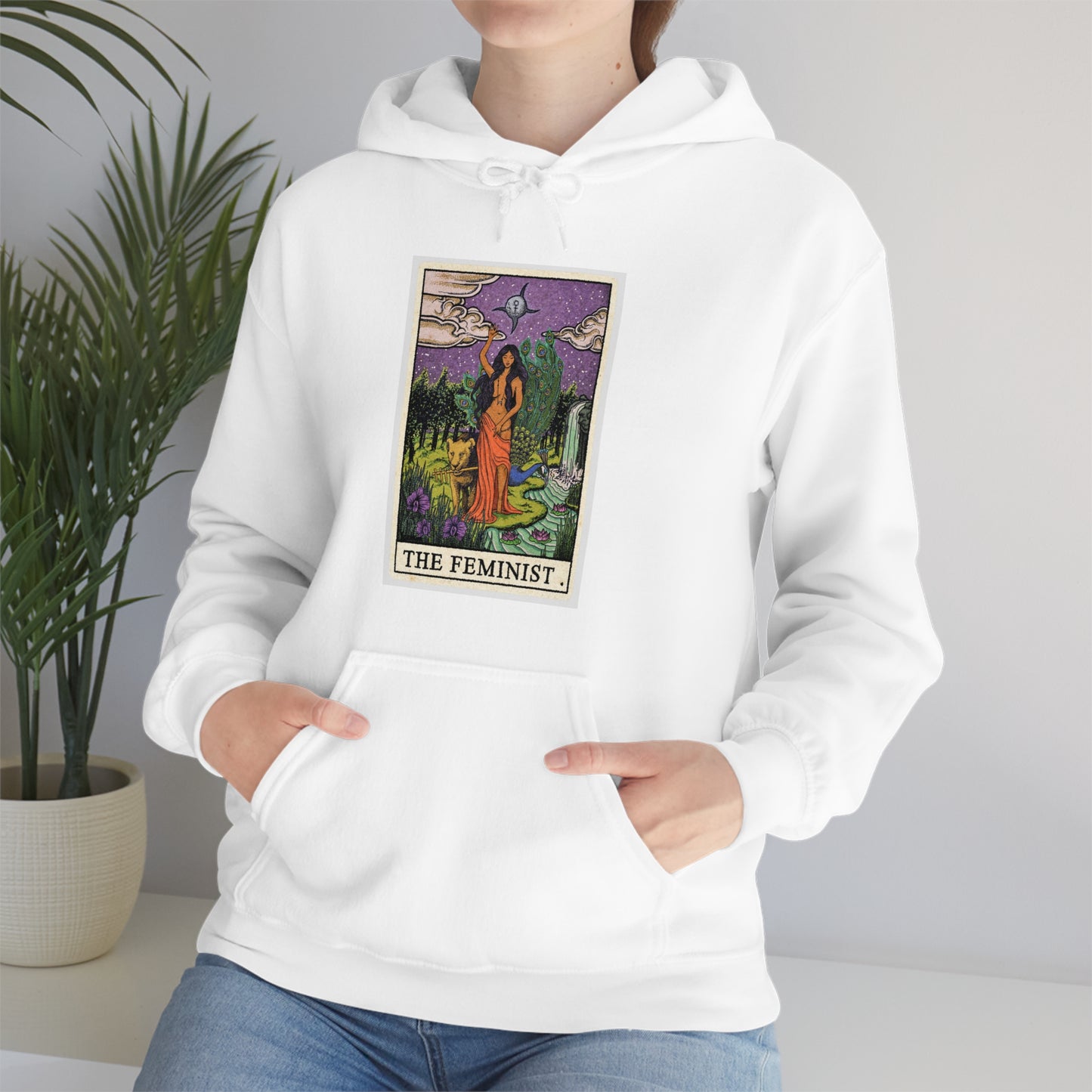 The Feminist (PG) Unisex Heavy Blend™ Hooded Sweatshirt (S-5XL)