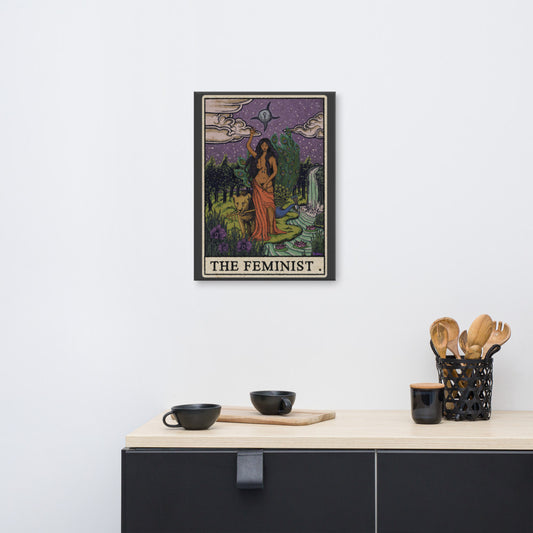 "The Feminist" Exclusive Wall Art Canvas