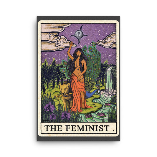 "The Feminist" Exclusive Wall Art Canvas