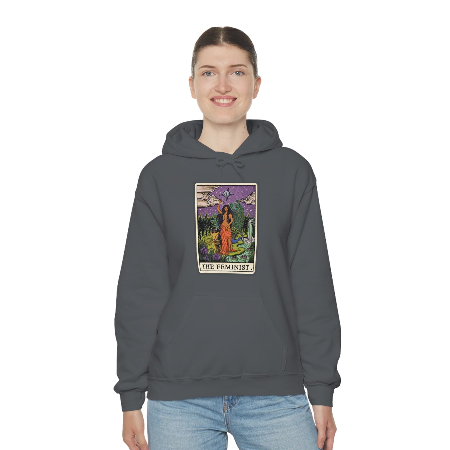 The Feminist (PG) Unisex Heavy Blend™ Hooded Sweatshirt (S-5XL)