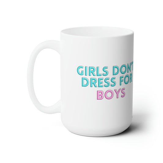 Girls Don't Ceramic Mug 15oz