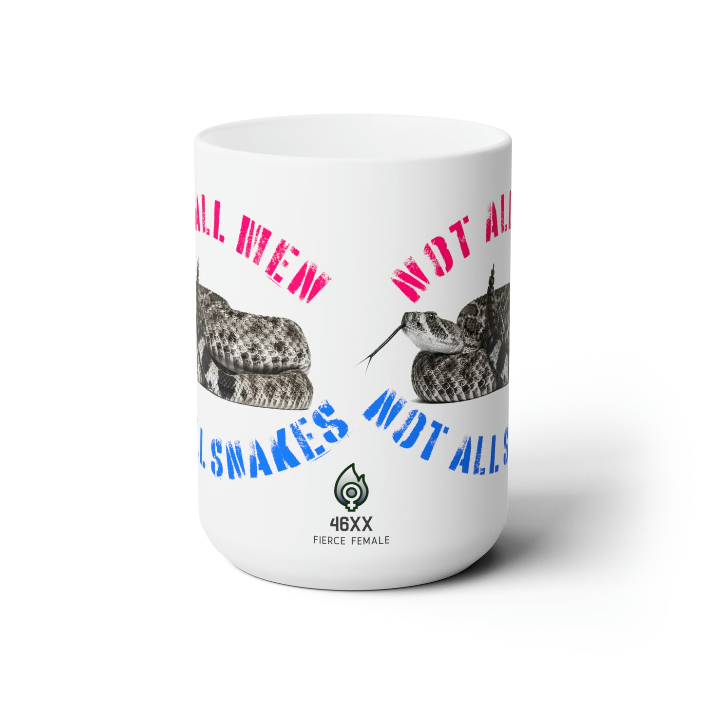 Not All Snakes Ceramic Mug 15oz