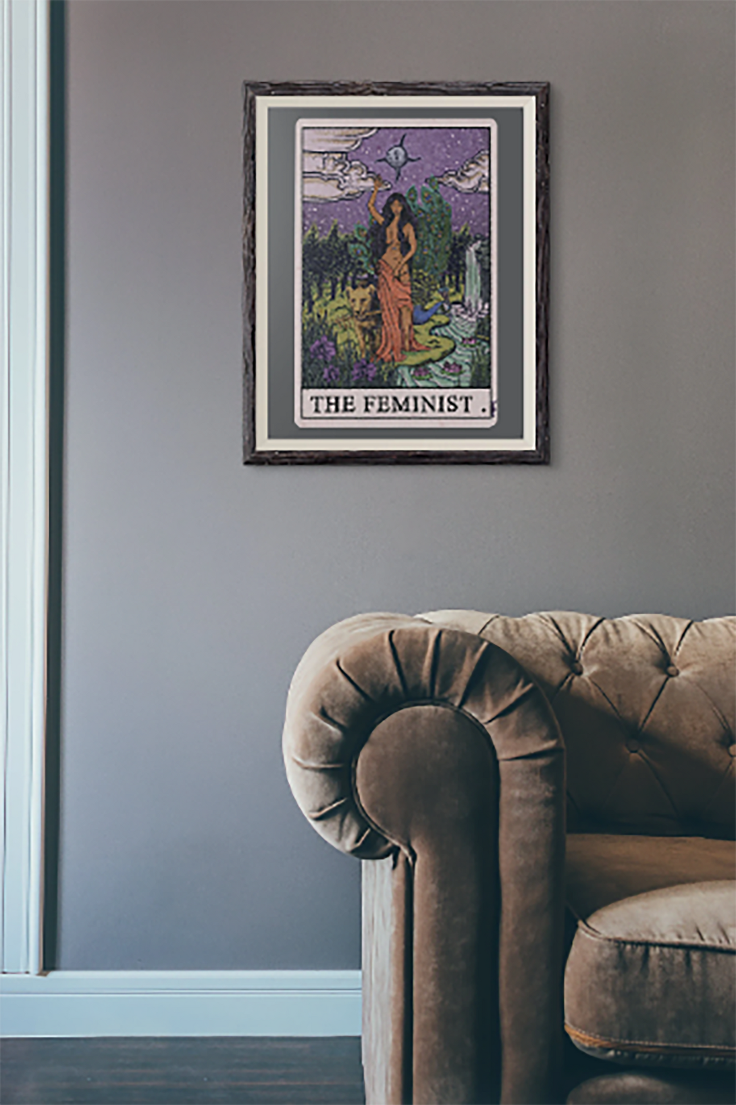 "The Feminist" Framed Premium Matte Poster