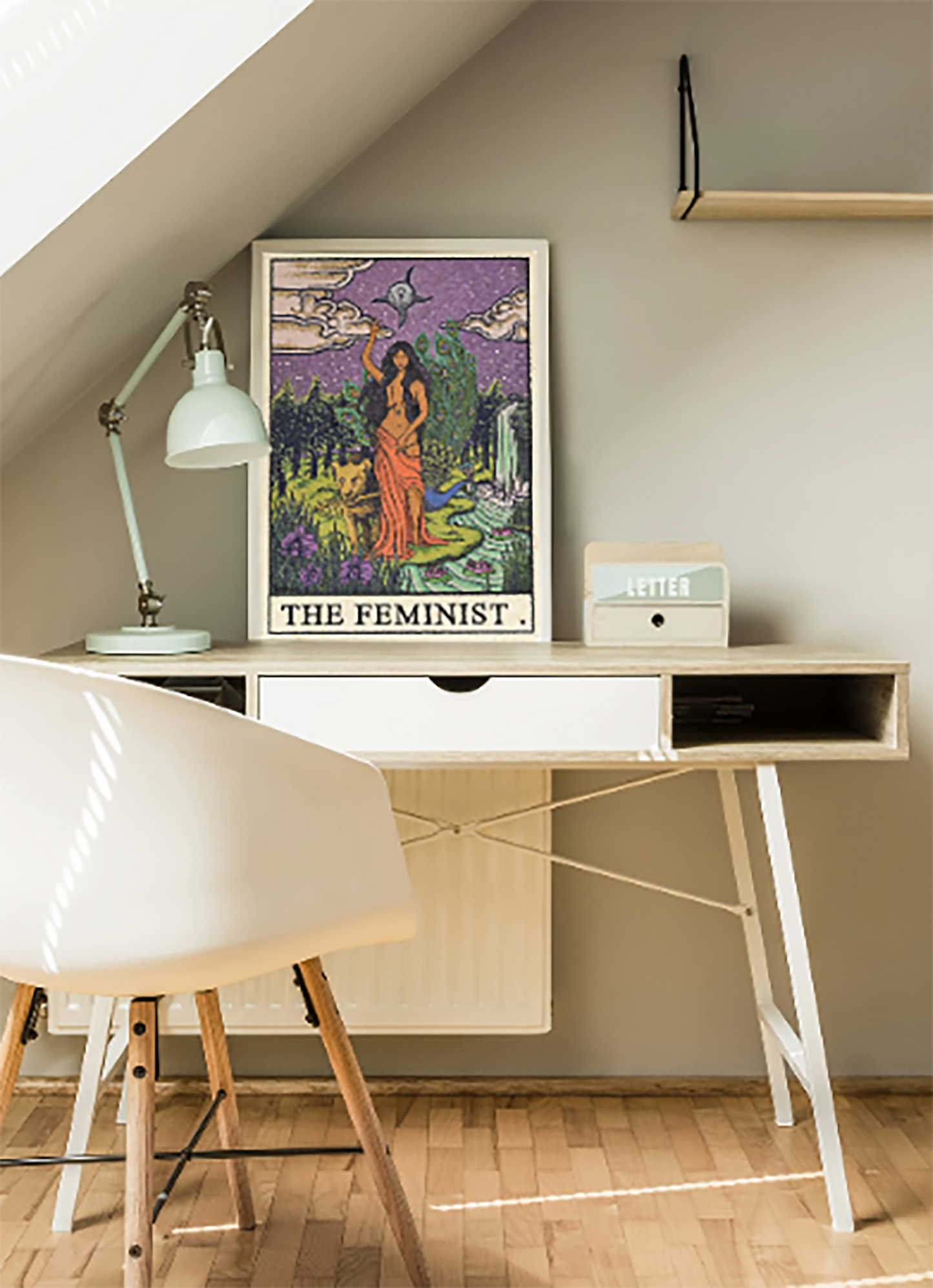 "The Feminist" Framed Premium Matte Poster