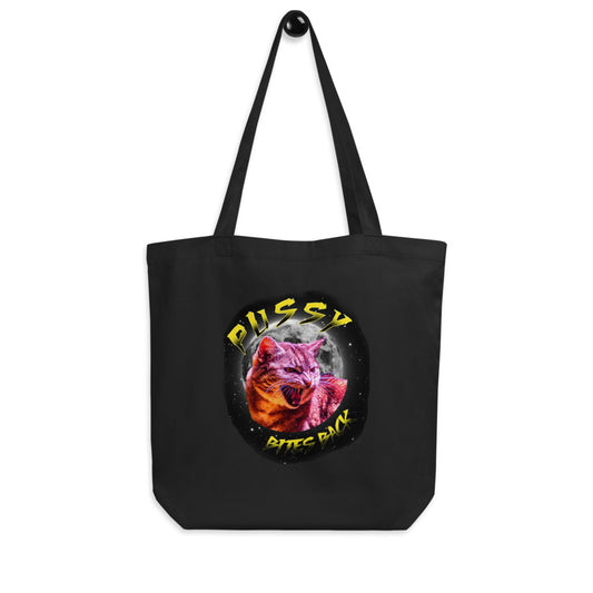 Pussy Bites Back Feminist Themed Premium Eco Tote Bag - FeministASP
