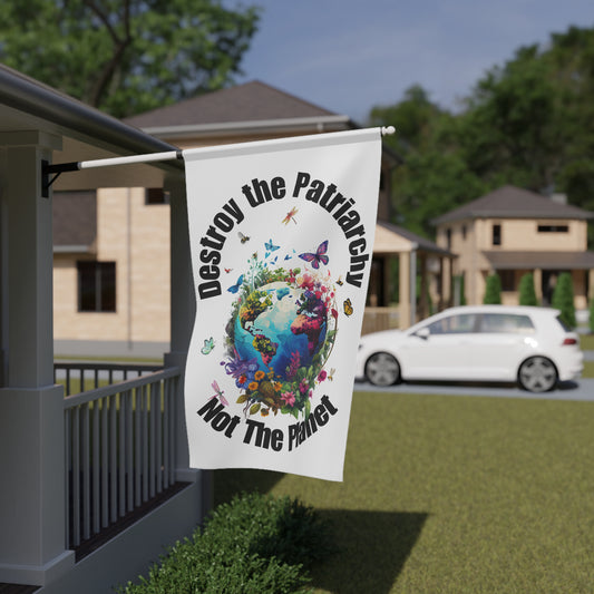 Save the Planet House Banner (36" × 60") (91.44cm × 152.4cm)