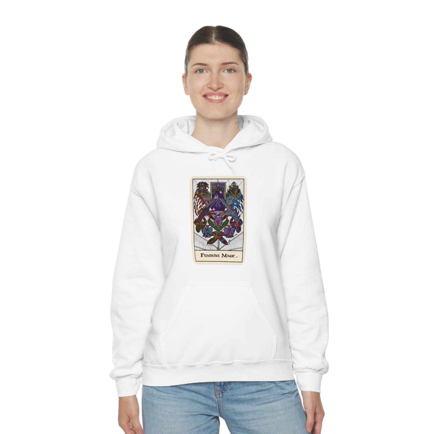 Feminine Magic Unisex Heavy Blend™ Hooded Sweatshirt (S-5XL)