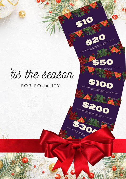  FeministAP Gift Card/Vouchers - $10-$300