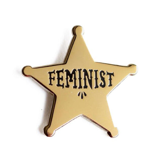 Feminist Star Badge Intersectional Feminism Pins